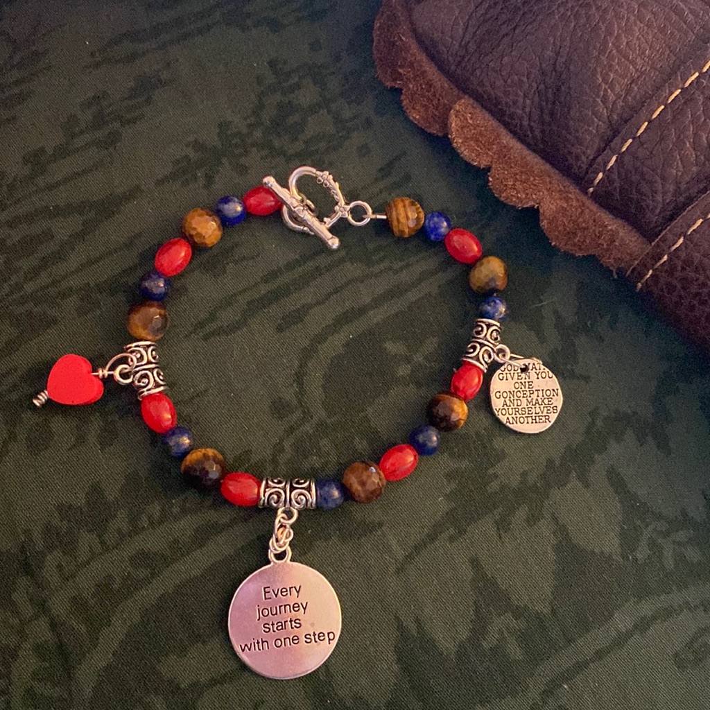 Lapiz And Tiger’s Eye Bracelet